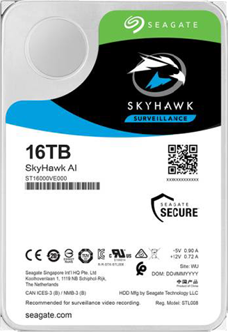 Seagate Skyhawk Surveillance HDD 16TB | Smart Mode Business Trading WLL - Doha, Qatar
